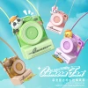 GL127 Cute pet retro camera lanyard fan Application Scenario